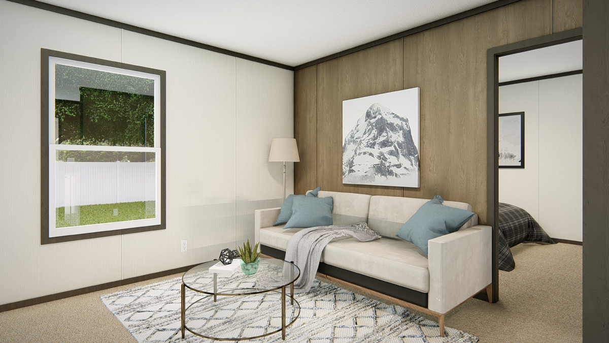 Balance Flex Space Rendering - Secondary Living Room